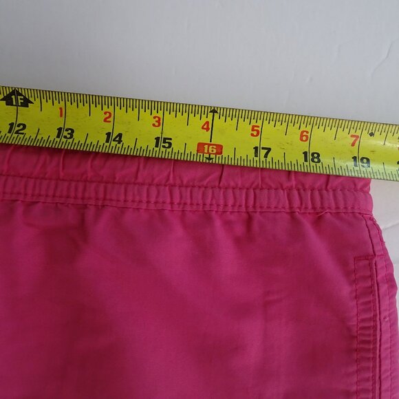 Vtg Y2K Polo Ralph Lauren Pink Swim Trunks Shorts Men Size M Mesh Lining FLAW - Picture 10 of 13